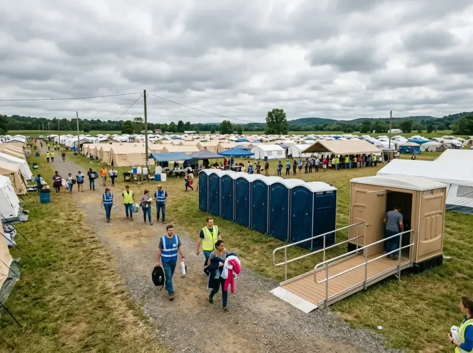 disaster-relief-camp-restrooms-010 — frequently asked questions, Dumpster & Portable Bathrooms Rental in Washington